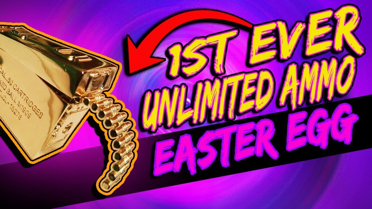 1st EVER Unlimited AMMO ((An Actual EASTER EGG)) BO4 Zombies