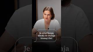 Je výlet Šutaja Eštoka do Dubaja trestný čin  Odpovedá Kolíková z SaS