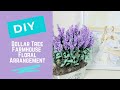DIY Dollar Tree Farmhouse Floral Arrangement