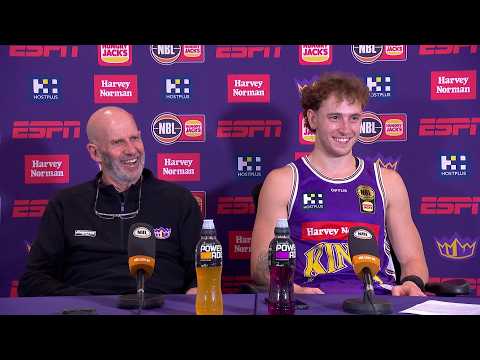 Brian Goorjian and Will Johnston press conference vs Illawarra Hawks - Round 2, NBL27