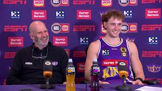 Brian Goorjian and Will Johnston press conference vs Illawarra Hawks - Round 2, NBL27