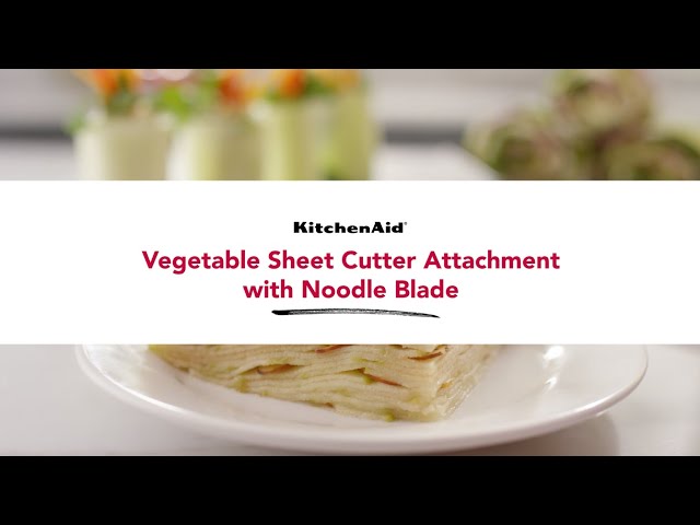 Vegetable Sheet Cutter Attachment, KitchenAid