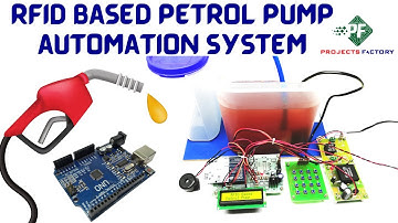 RFID Based Petrol Pump Automation System