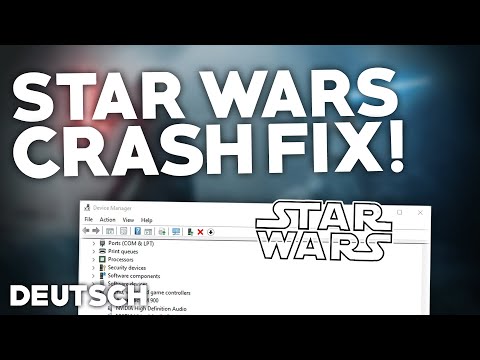 Star Wars: CRASH/STÜRZT ab BEHEBEN! | Problemlösung | Crash fix Deutsch | 2022