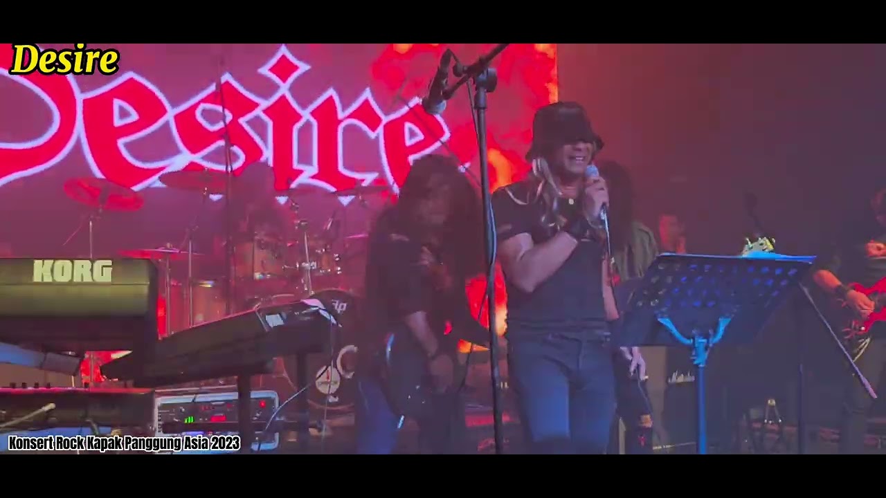 Desire.. Konsert Rock Kapak Panggung Asia Gombak  ..
