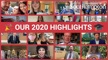 Highlights from 2020 | University of Southampton