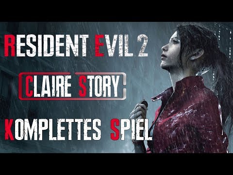 RESIDENT EVIL 2 Gameplay German Part 1 Claire Story FULL GAME German Walkthrough RESIDENT EVIL 2