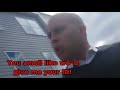 Sergeant detains and demands ID from man because he’s walking to fast and smells like we*d #police