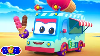 Wheels on the Ice Cream Truck Go Round and Round + More Nursery Rhymes & Songs for Kids