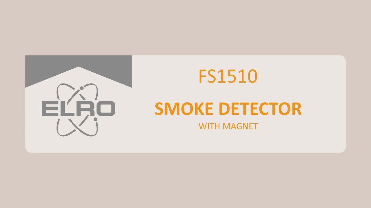 Activeren rookmelder | ELRO FS1510