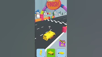 #shorts Shape Transform Shifting Car | Level 2-3 #gamingvideos #gaming #games #videogame