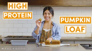 High-Protein Pumpkin Pecan Loaf | Alt-Baking Bootcamp | Well Good