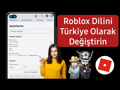 Roblox'ta Dil Nasıl Değiştirilir | Roblox Dili Nasıl Türkçe Yapılır (2024)