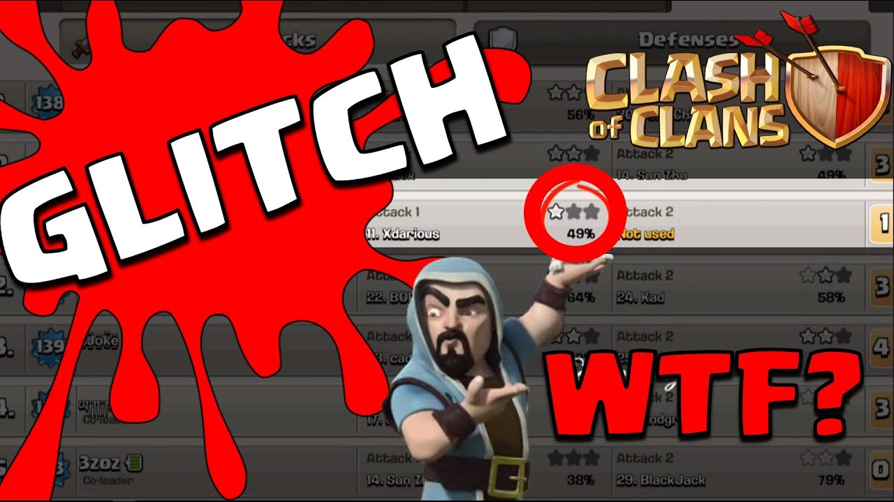 Clash of Clans WTF has happened to clan wars!? (Glitch) YouTube