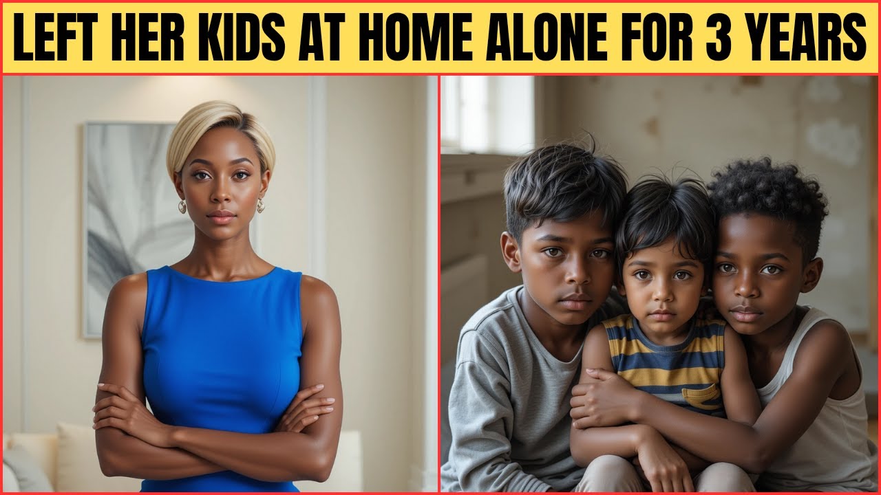 She Left Her 3 Kids Home Alone For 3 Years And Move In With Her New ...
