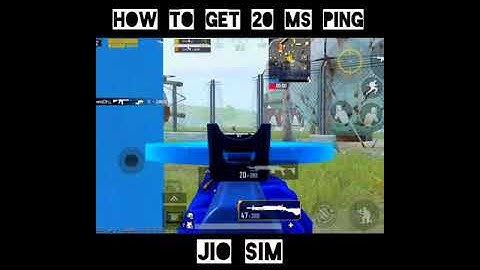 Get 20 ms PING on JIO 💯 | BGMI Trick | PUBG Trick #shorts #bgmi #pubg