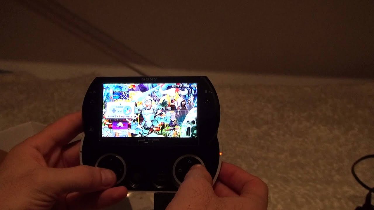 Test of Sony PSP Go 16GB game console in Full HD YouTube