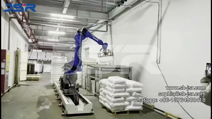 Yaskawa GP180 Plastic particle handling robot