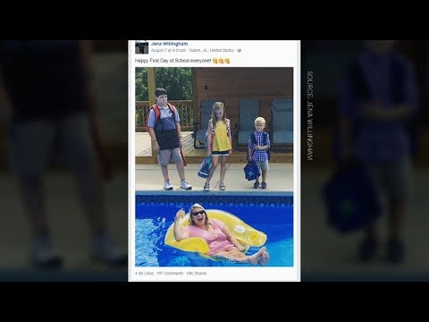 Video: The Viral Photo Mama Back To School