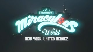 MIRACUIOUS МИР | ⭐ НЬЮ-ЙОРК. ОБЪЕДИНЁННЫЕ ГЕРОИ — ВСТУПИТЕЛЬНАЯ ЗАСТАВКА 🌍🗽 | ЛЕДИ БАГ И СУПЕР КОТ