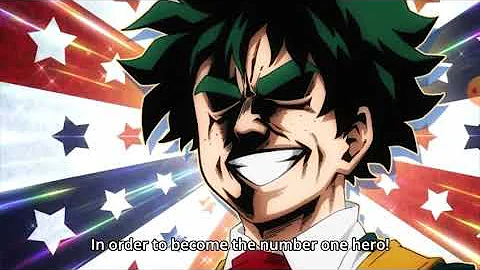 Deku makes face like All Might funny scene