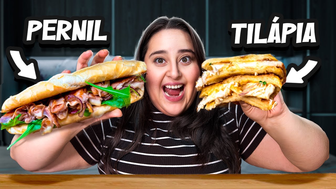 MELHOR RECEITA DE LANCHE  *EPISÓDIO 2 - PERNIL E PEIXE