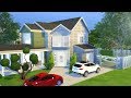 LARGE FAMILY HOME (PART 1) | The Sims 4 | Speed Build + CC LINKS