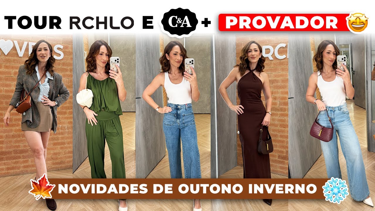 TOUR RIACHU E CEA + PROVADOR SÓ COM NOVIDADES