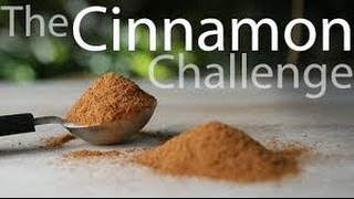 THE CINNAMON CHALLENGE !!