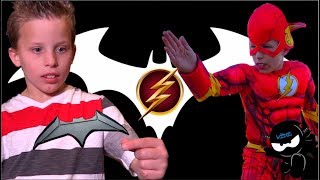 The Flash meets Batman! Ninja Kidz