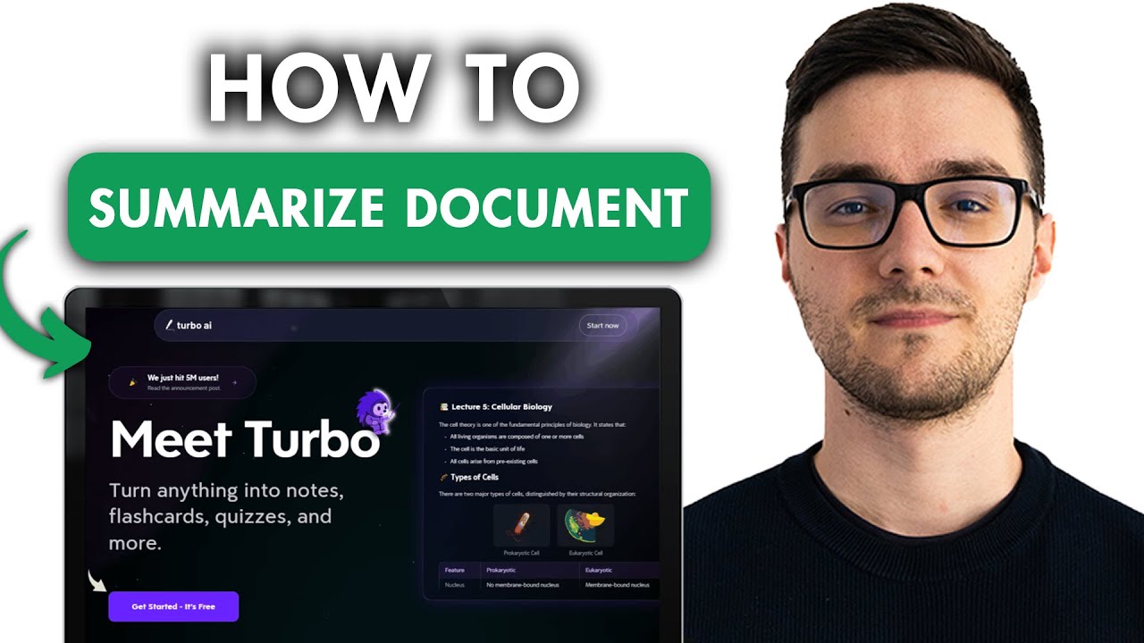 How To Summarize Youtube Video with Turbo AI - YouTube