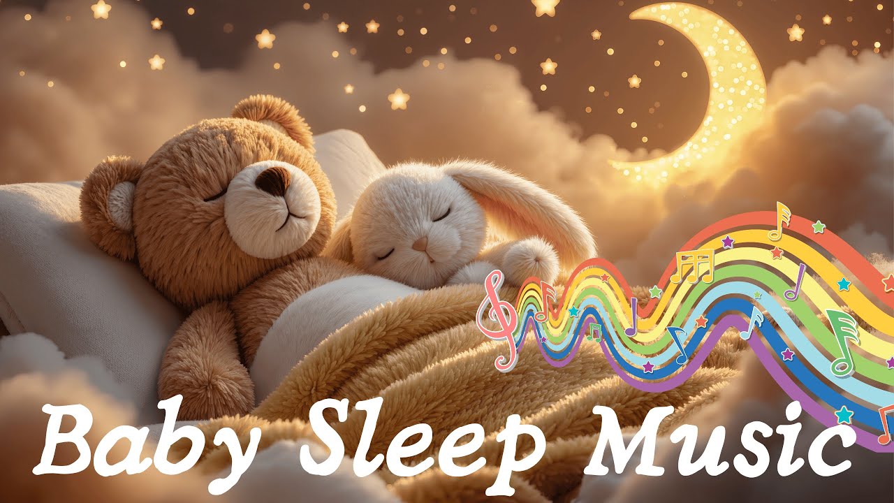 Fall Asleep in 3 Minutes 🎶 Mozart & Brahms Lullabies | Soothing Baby Sleep Music for Calm