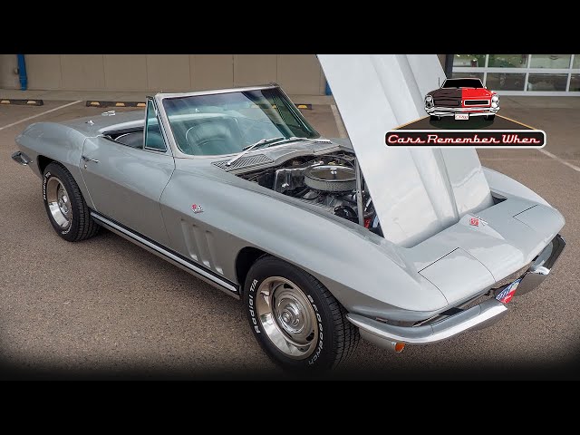 1965 Chevrolet Corvette Convertible 365HP Solid Lifter 327 Engine