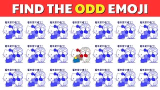 FIND THE ODD EMOJI OUT #082 | Odd One Out Puzzle | Find The Odd Emoji Quizzes