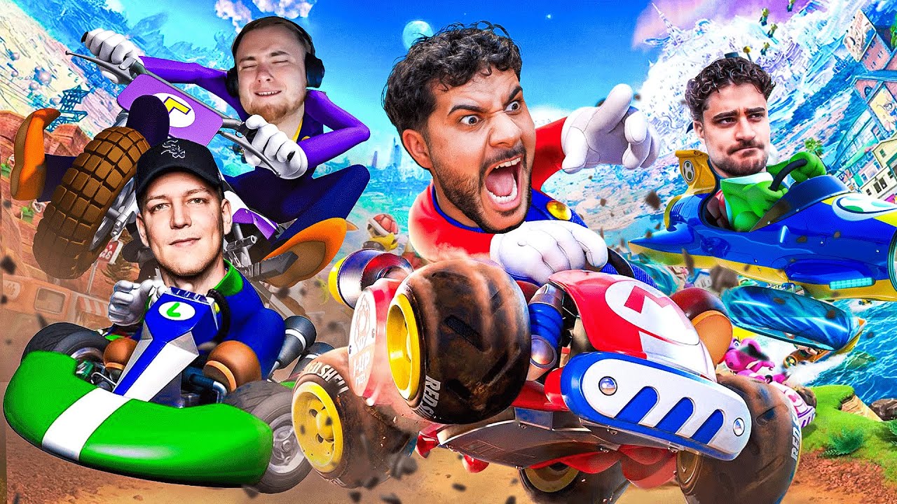 12 Streamer vs 3000 € Mario Kart Turnier