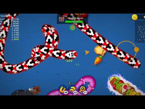 WormsZone.io Game Hack / Slither Snake Gameplay 🐍 #mamabearvlog #gaming