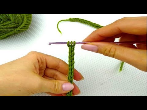 Вязание шнурка для пинеток крючком