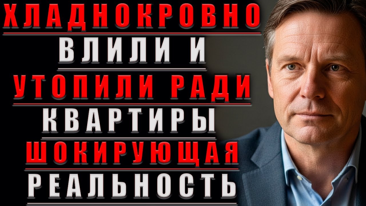 ХЛАДНОКРОВНО Влили И УТОПИЛИ Ради КВАРТИРЫ: Шокирующая РЕАЛЬНОСТЬ