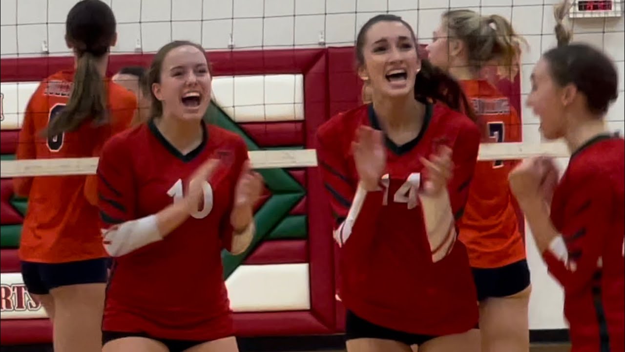 Highlights! Effingham 🏐 vs Mahomet- ️’s win 25-22, 25-18-Feat ️’s Coach ...