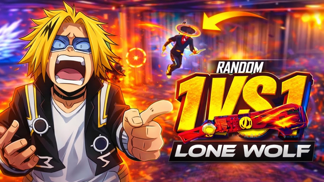 🔴 Day-108 Free Fire 1v1 😱🔥 Lone Wolf Custom Room Battles | 