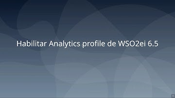 WSO2 - enable analytics