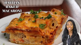 Haitian Macaroni au Gratin Recipe | How To Make Baked Macaroni by Island Vibe Cooking 19,089 views 4 months ago 10 minutes, 51 seconds