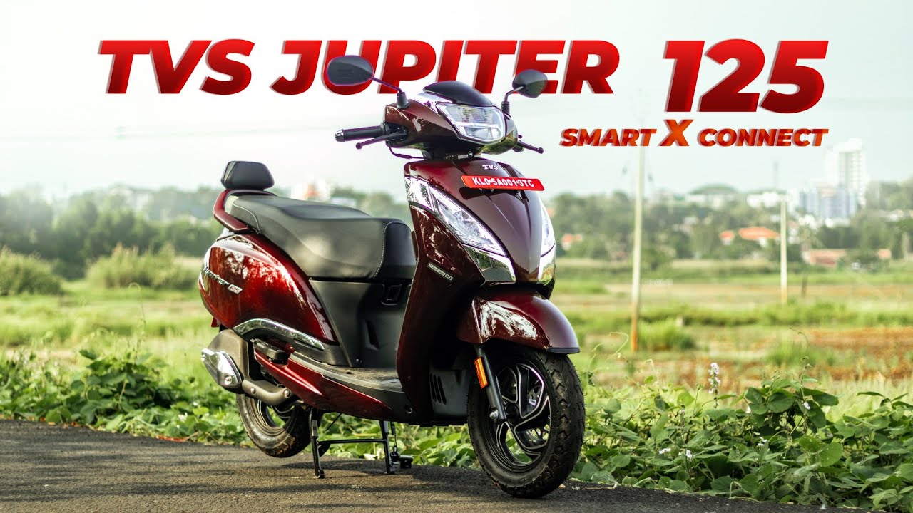TVS Jupiter 125 Smart X Connect Review | One D Malayalam