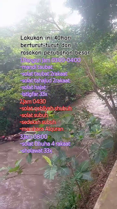 TERBUKTI.. lakukan ini 40hari #doa #dzikir #doamustajab #amalankebaikan #motivation #shorts
