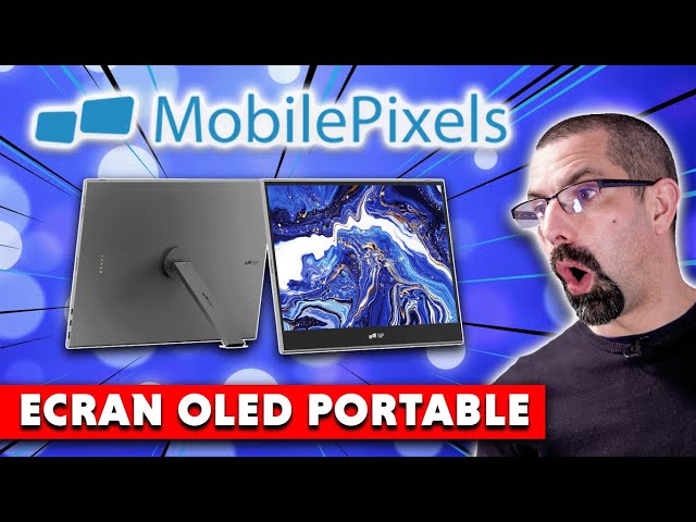 Mobile Pixels Glance Pro un écran OLED Portable pour votre PC, Nintendo  Switch, MAC 