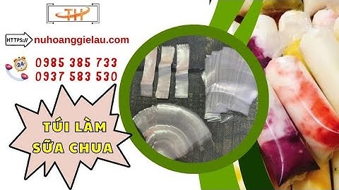Túi làm sữa chua nhà làm sẵn số lượng sỉ rẻ | Túi dẻo đựng sữa chua