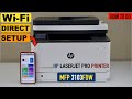 HP Laserjet Pro MFP 3103fdw Wi-Fi Direct Setup Android Phone !!