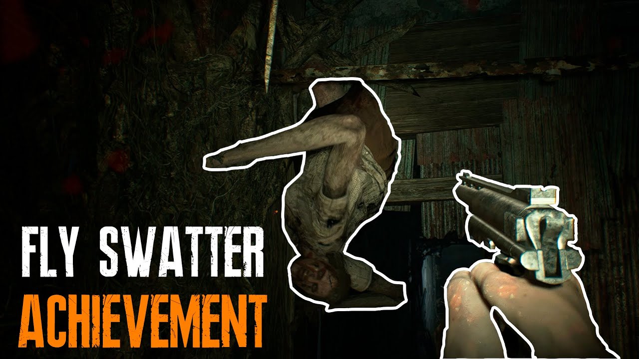 [Achievement Hunter] Fly Swatter Trophy Resident Evil Biohazard