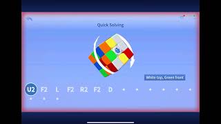 How to solve a Rubix cube with CubeStation (CubeStation view)