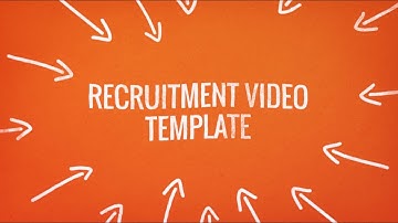 Recruitment Video Template (Editable)